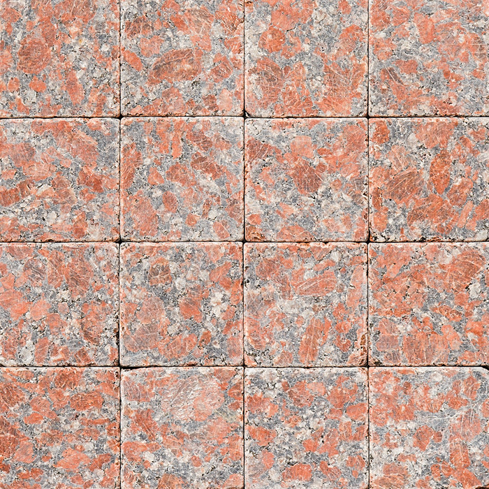 Buy Granite tiles 266/3 Granit Rosso Santiago, Tumbled in Odessa