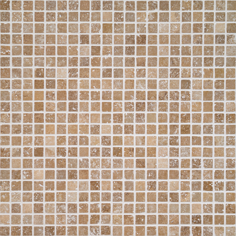 Buy Mosaic 237 Noche Travertine Tumbled Mosaic in Odessa