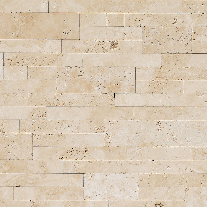Buy Travertine Brushed 6/5 Light Travertine Polished End-cut in Odessa